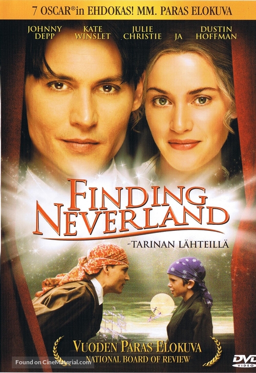 Finding Neverland - Finnish DVD movie cover
