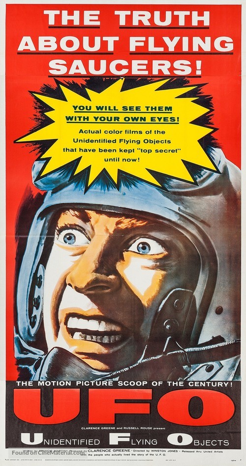 Unidentified Flying Objects: The True Story of Flying Saucers - Movie Poster