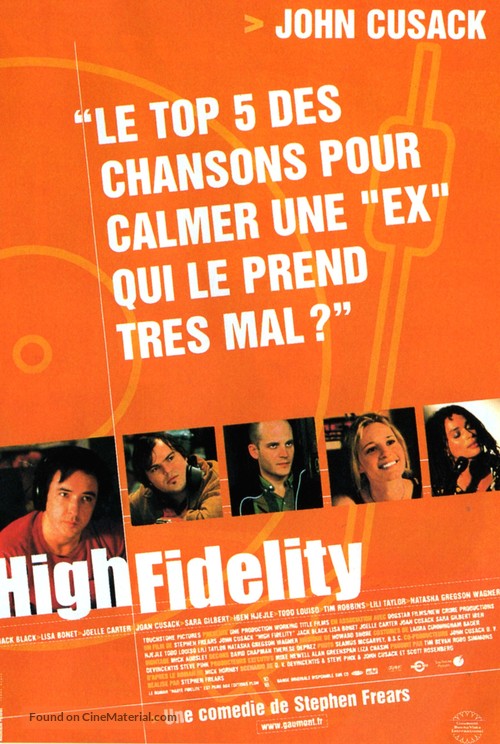 High Fidelity - French Movie Poster
