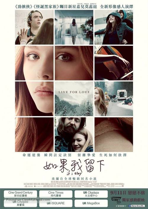 If I Stay - Hong Kong Movie Poster