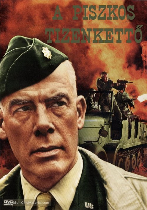 The Dirty Dozen - Hungarian Movie Cover