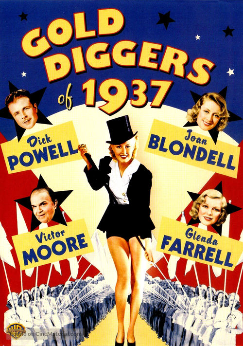 Gold Diggers of 1937 - DVD movie cover