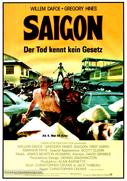 Saigon - German Movie Poster