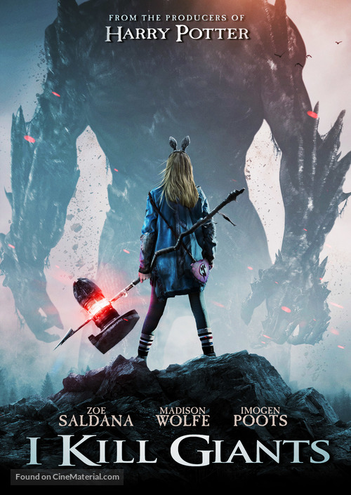 I Kill Giants - Canadian Movie Cover