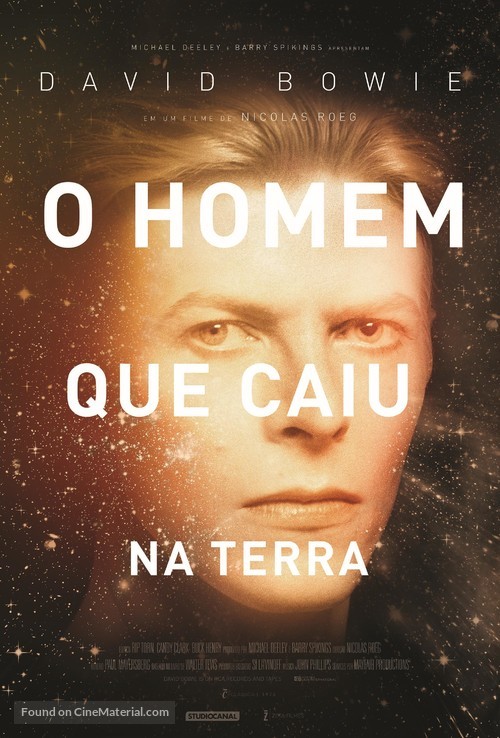 The Man Who Fell to Earth - Brazilian Re-release movie poster