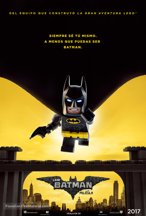 The Lego Batman Movie - Argentinian Movie Poster