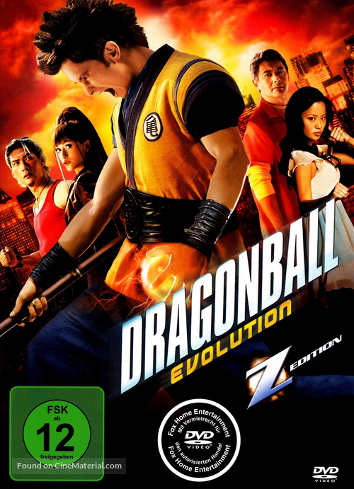 Dragonball Evolution - German Movie Cover