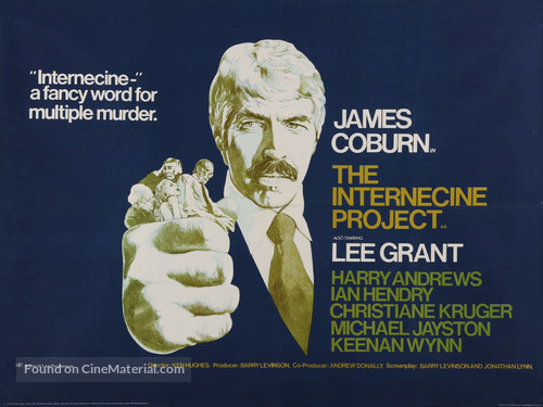 The Internecine Project - British Movie Poster