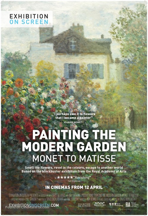 Painting the Modern Garden: Monet to Matisse - British Movie Poster