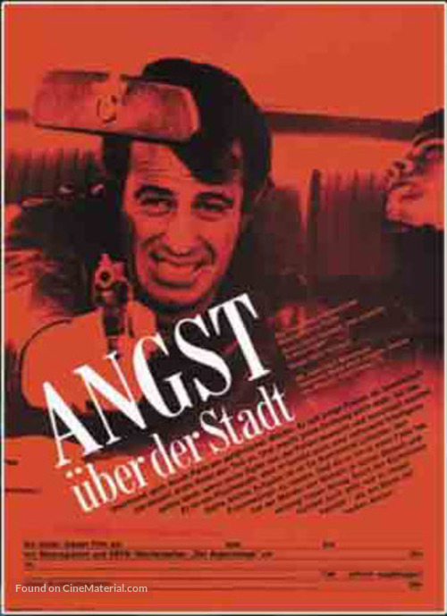 Peur sur la ville - German Movie Poster