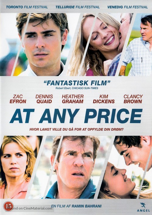 At Any Price - Danish DVD movie cover