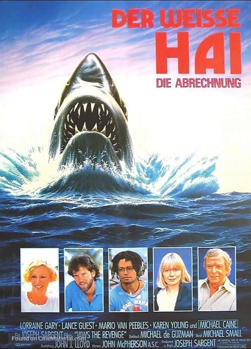 Jaws: The Revenge - German Movie Poster