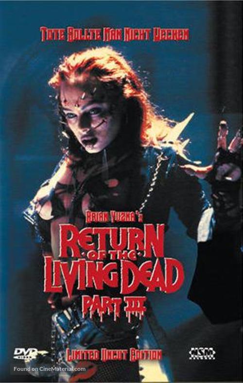 Return of the Living Dead III - Austrian DVD movie cover
