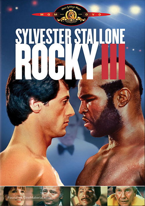 Rocky III - DVD movie cover