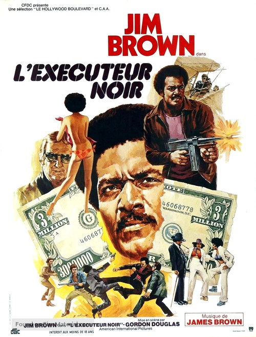 Slaughter&#039;s Big Rip-Off - French Movie Poster