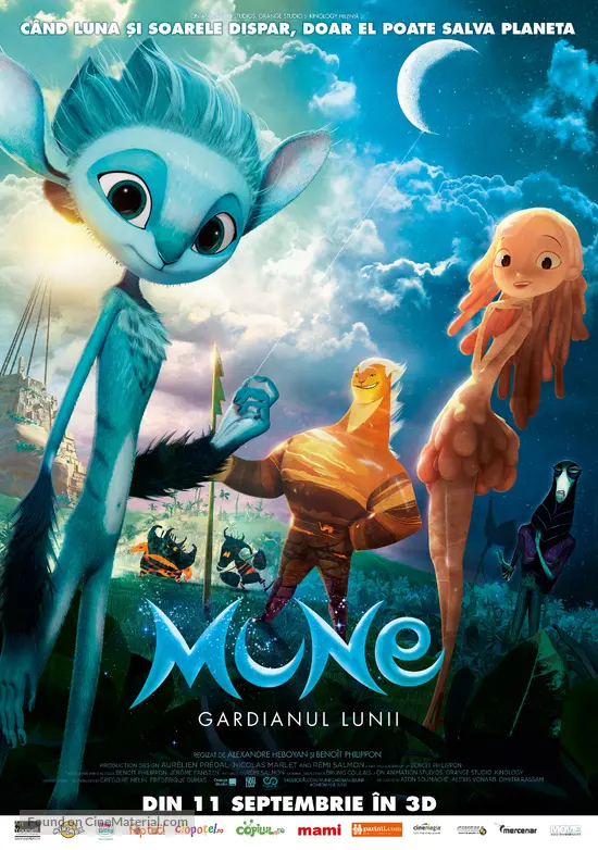 Mune, le gardien de la lune - Romanian Movie Poster