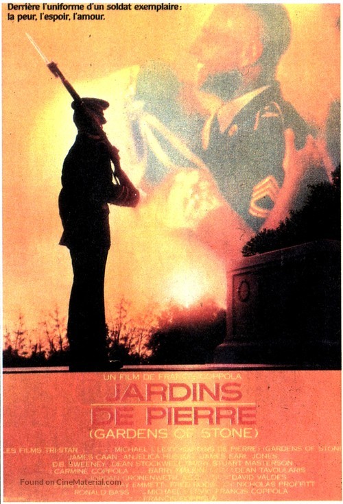 Gardens of Stone - French Movie Poster