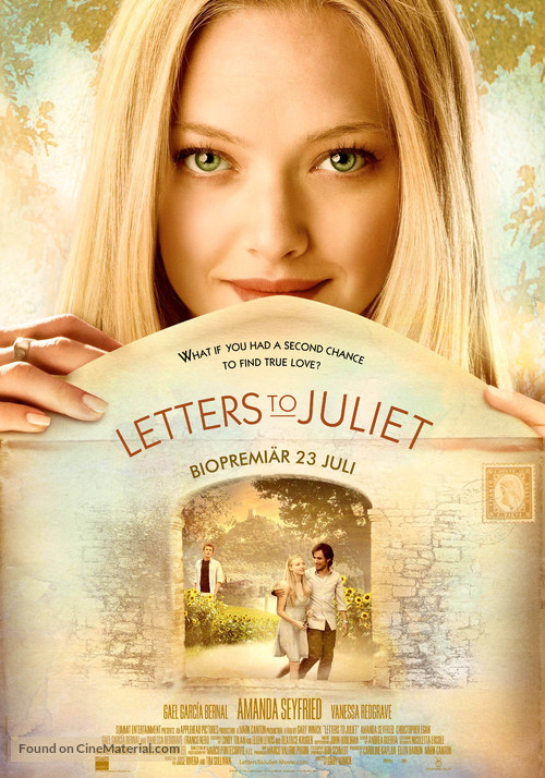 Letters to Juliet - Swedish Movie Poster