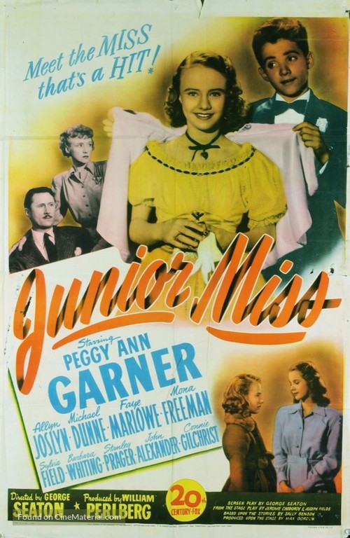 Junior Miss - Movie Poster