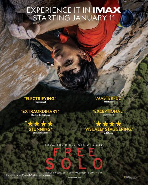 Free Solo - Movie Poster