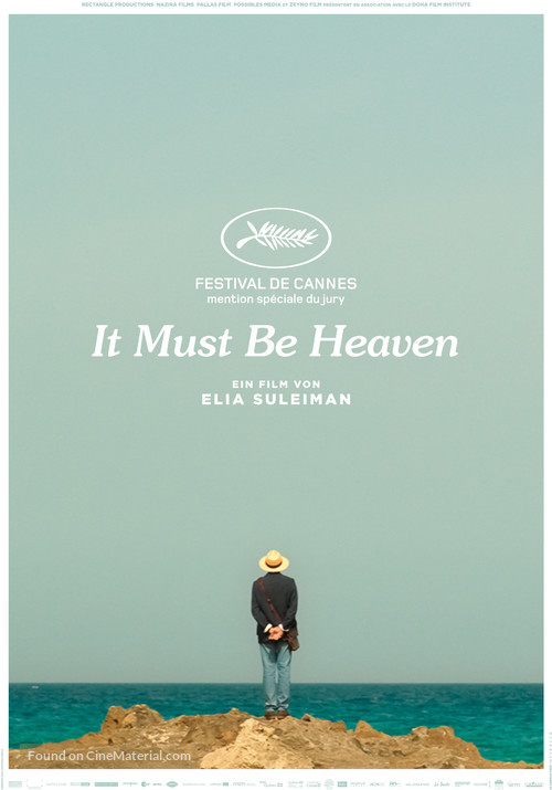 It Must Be Heaven - Swiss Movie Poster