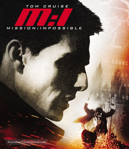Mission: Impossible - Czech Blu-Ray movie cover