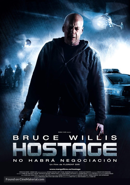 Hostage - Spanish Movie Poster