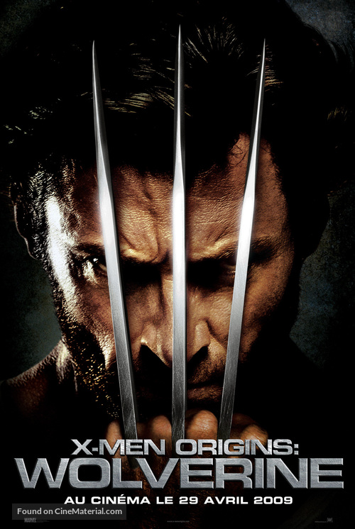 X-Men Origins: Wolverine - French Movie Poster