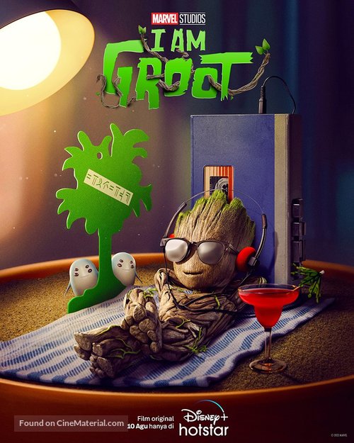 &quot;I Am Groot&quot; - Indonesian Movie Poster