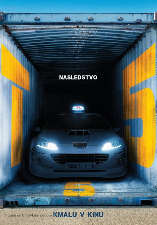 Taxi 5 - Slovenian Movie Poster