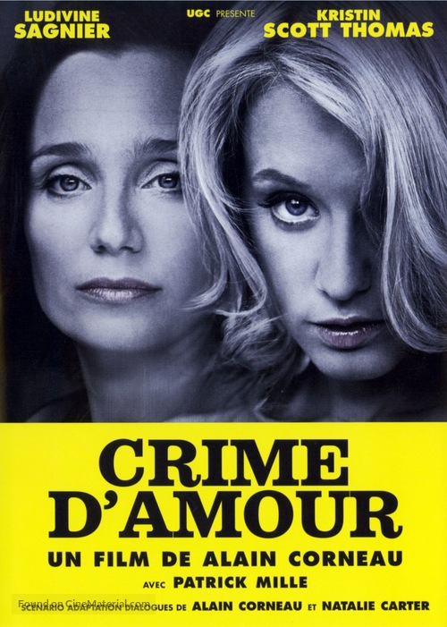 Crime d&#039;amour - French DVD movie cover