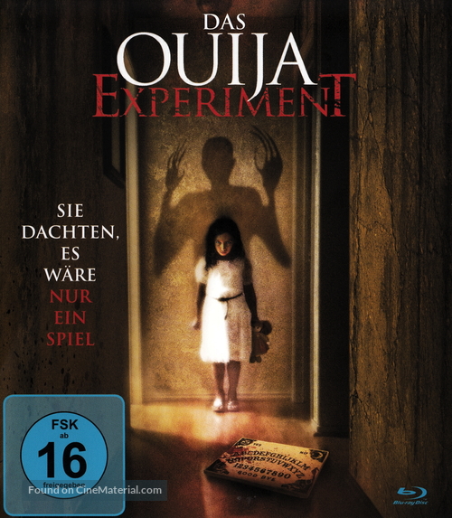 The Ouija Experiment - German Blu-Ray movie cover