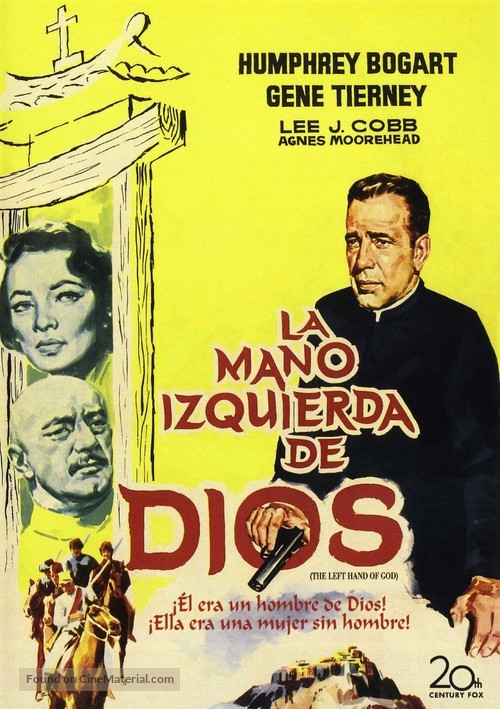 The Left Hand of God - Spanish Movie Cover