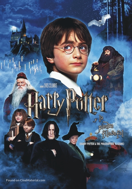 Harry Potter and the Philosopher&#039;s Stone - Argentinian DVD movie cover
