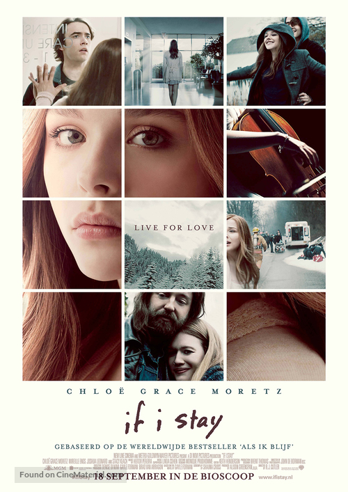 If I Stay - Dutch Movie Poster