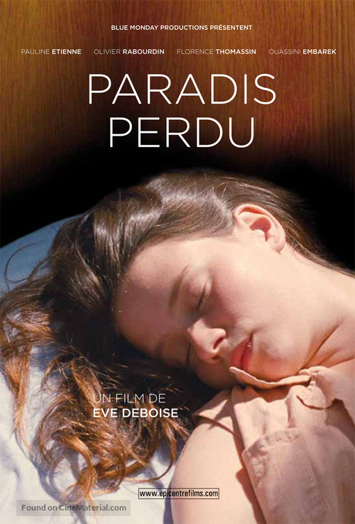 Paradis perdu - French Movie Poster