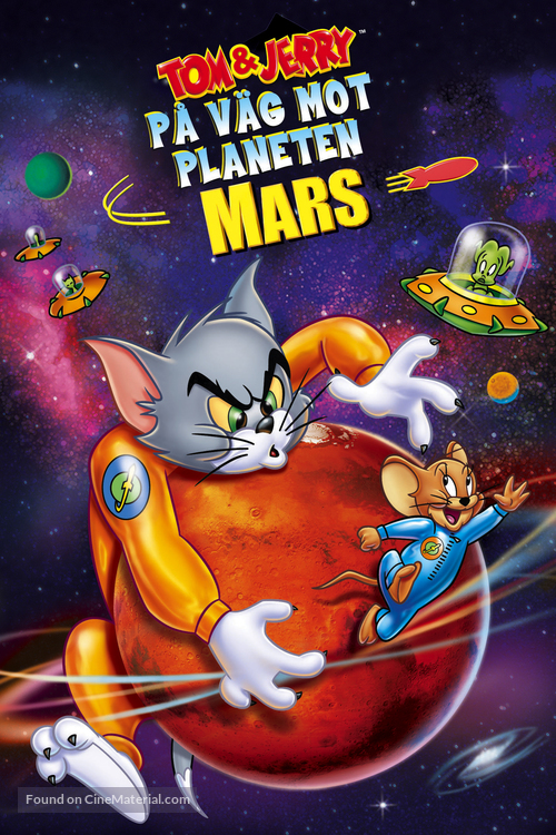 Tom and Jerry Blast Off to Mars! - Swedish DVD movie cover