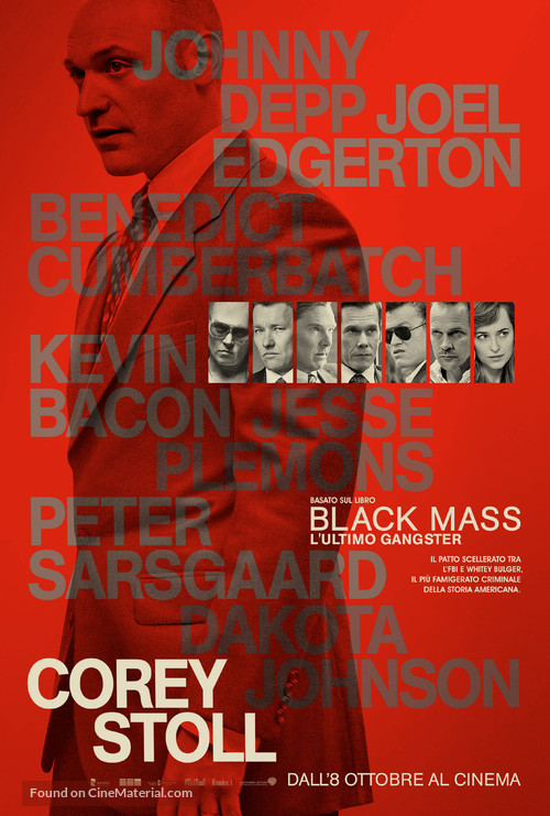 Black Mass - Italian Movie Poster