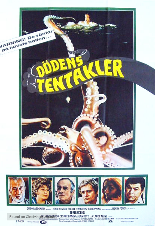 Tentacoli - Swedish Movie Poster