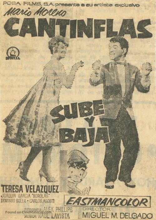 Sube y baja - Spanish Movie Poster