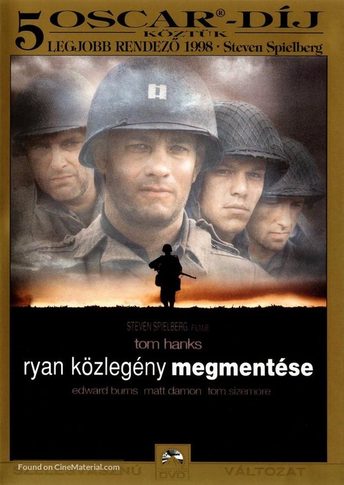Saving Private Ryan - Hungarian Movie Cover