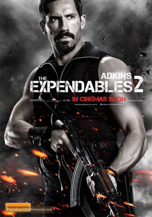 The Expendables 2 - Australian Movie Poster