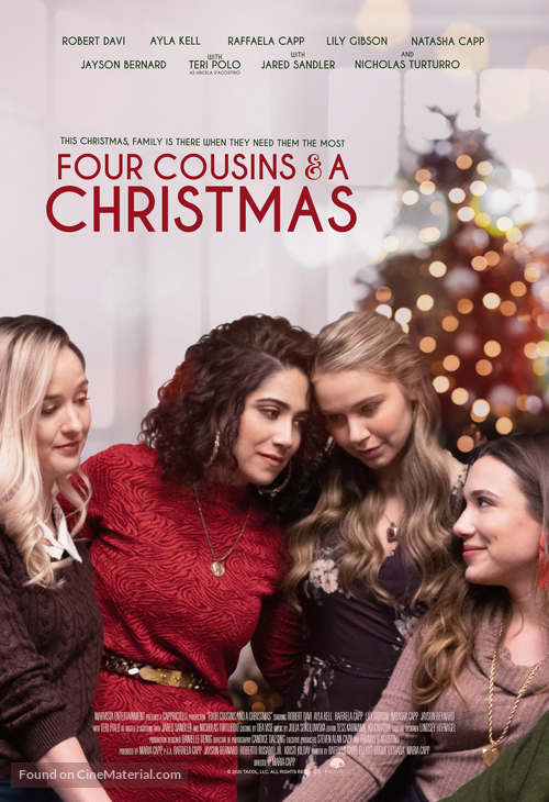 Four Cousins and A Christmas - Movie Poster