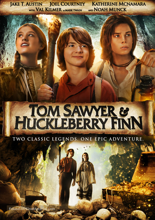 Tom Sawyer &amp; Huckleberry Finn - DVD movie cover