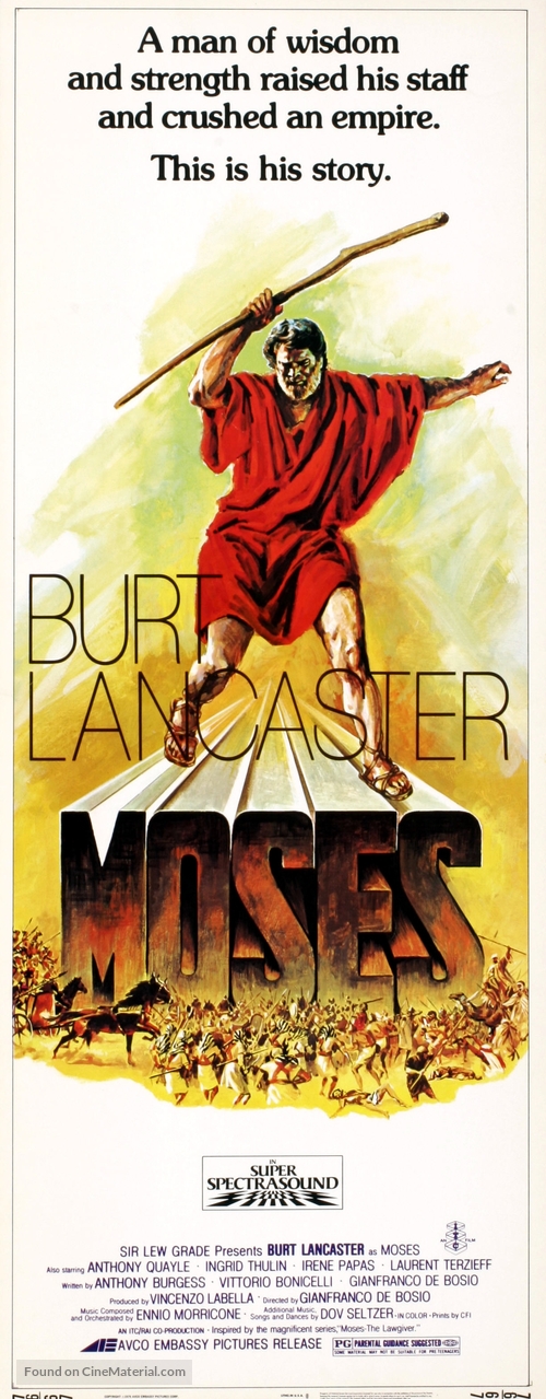 &quot;Moses the Lawgiver&quot; - Movie Poster