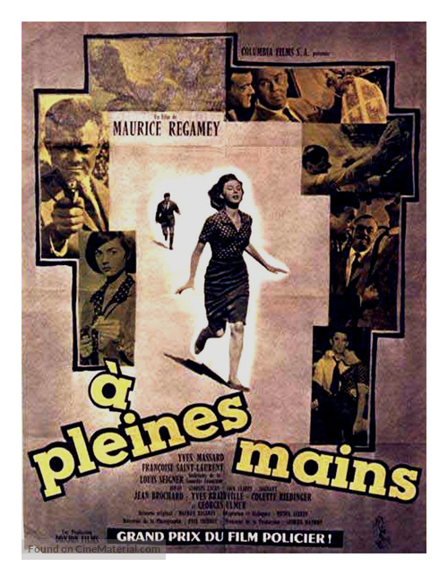 &Agrave; pleines mains - French Movie Poster