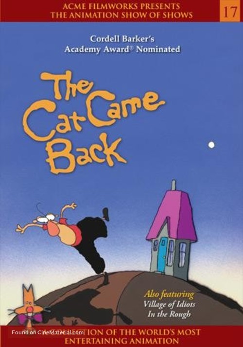 The Cat Came Back - DVD movie cover