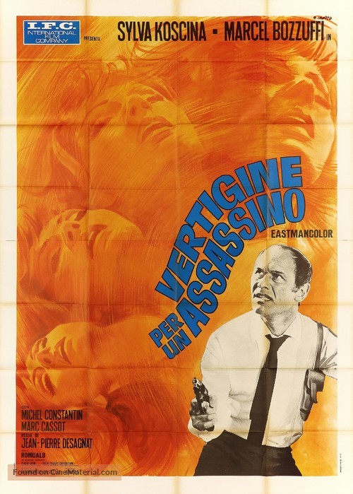 Vertige pour un tueur - Italian Movie Poster