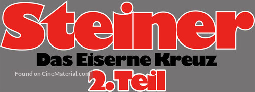 Steiner - Das eiserne Kreuz, 2. Teil - German Logo