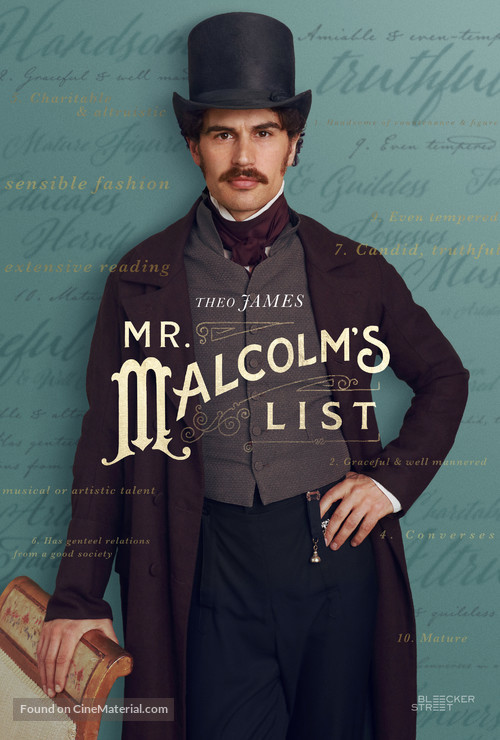 Mr. Malcolm&#039;s List - Movie Poster